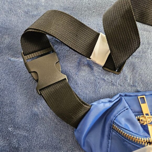 13"‎ Adjustable Royal Blue Fanny Pack Belt Bag from Make Market NEW - Picture 4 of 6